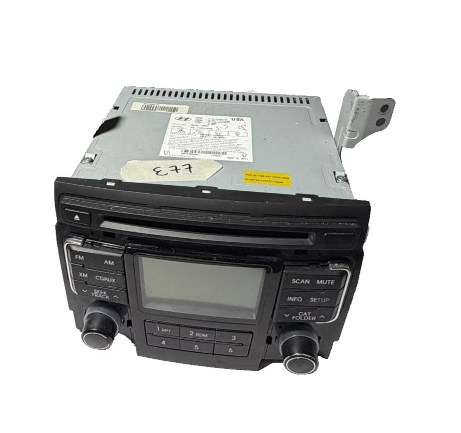 AM FM CD Player Radio Receiver 96180-3Q001 fits 2009-2014 Hyundai Sonata