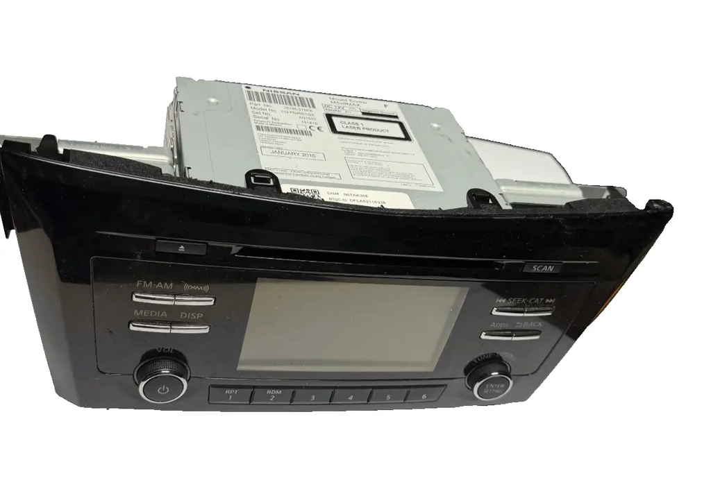 14-17 Nissan Rogue SV Audio Equipment Radio Receiver with Display 28185 9TB0A by Nissan