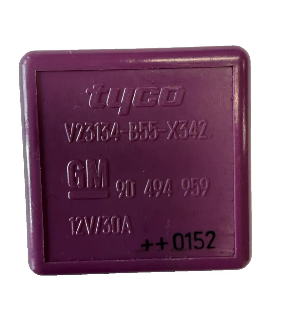 99 1999 Saab 9-3 93 Fuel Pump Relay 12V 30A V23134-B55-X342, 90 494 959 by General Motors