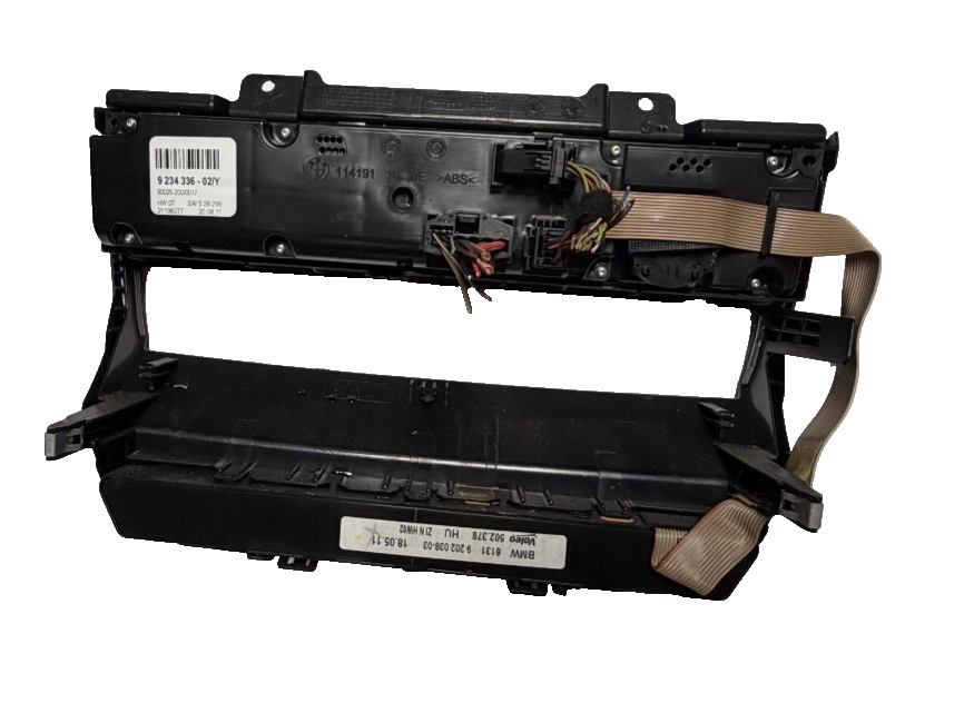 2007-2013 BMW E70 E71 X5 X6 Heater AC Climate Temperature Control Trim Panel by BMW