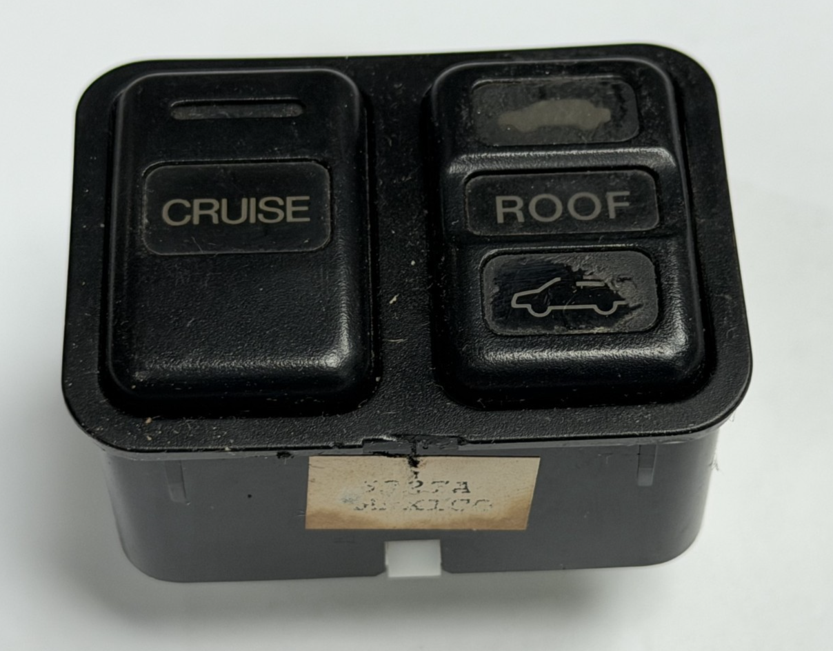 1994 1995 1996 1997 Honda Accord Sunroof Sun Roof Cruise Control Switch Black