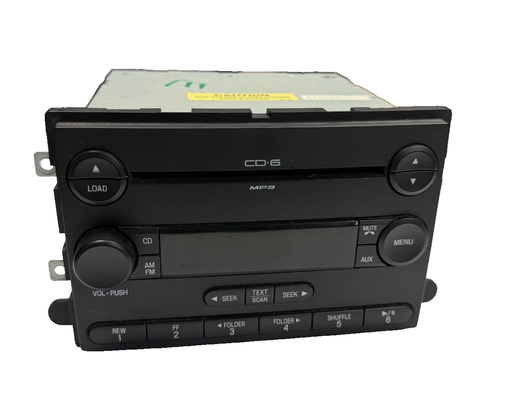 Radio AM FM 6 CD Player Receiver 7T4T18C815FA fits 07 2007 Ford Edge Lincoln MKX