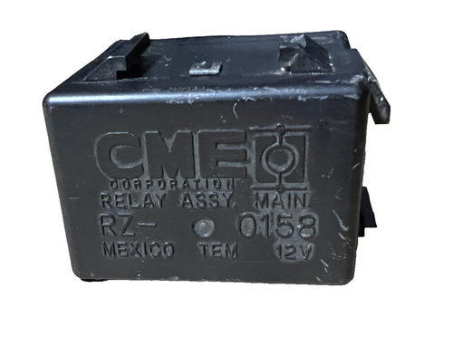 Fuel Pump Main Relay 12V RZ 0158 fits 1999-2000 99 00 Honda Civic Black