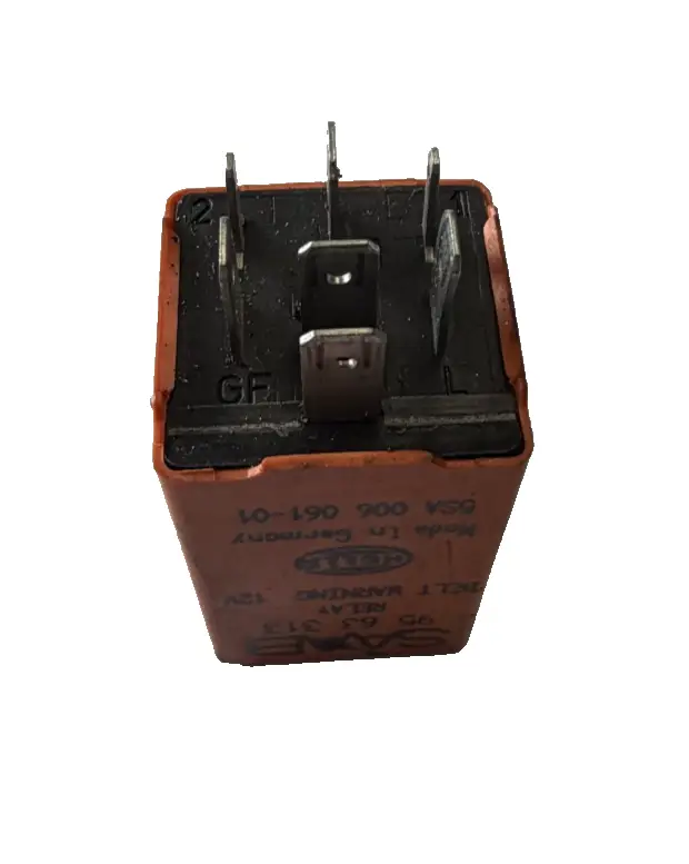 91-94 Saab 900 Chime Style Ignition Key Seat Belt Black Warning Relay 95 63 313 by Saab