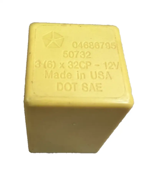 Turn Signal Flasher Relay 12V 04686795 fits 1998 1999 2000 Dodge Caravan