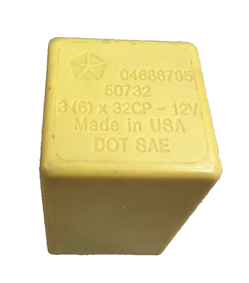 Turn Signal Flasher Relay 12V 04686795 fits 1998 1999 2000 Dodge Caravan