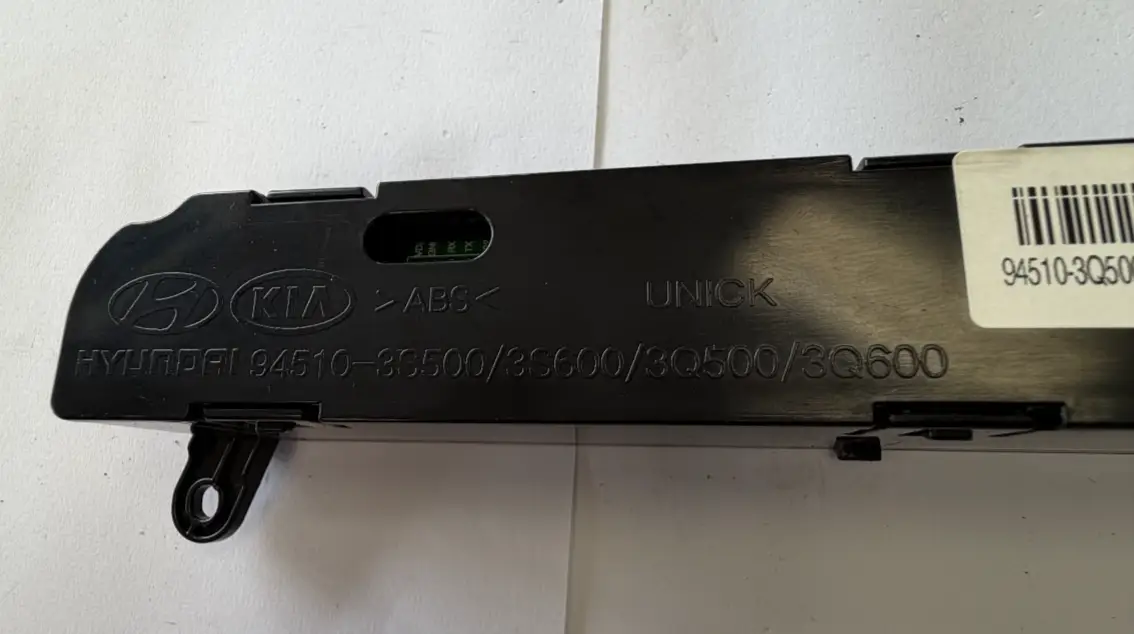 14 2014 Huyndai Sonata Center Dash Digital Clock Display 94510 3Q500 Black by Hyundai