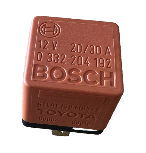 Bosch Cooler Relay 12V 20A 30A 0 332 204 192 fits 1994 1995 1996 Toyota Camry