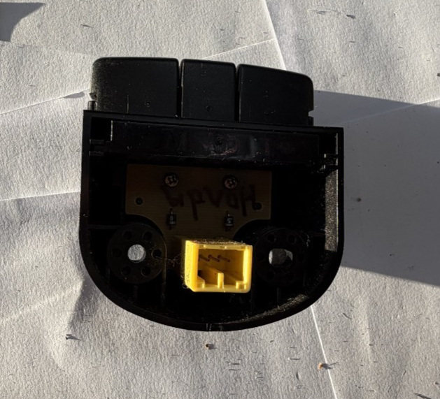 1998 1999 2000 2001 2002 Honda Accord Resume Accel Cancel Set Decel Switch Black by Honda