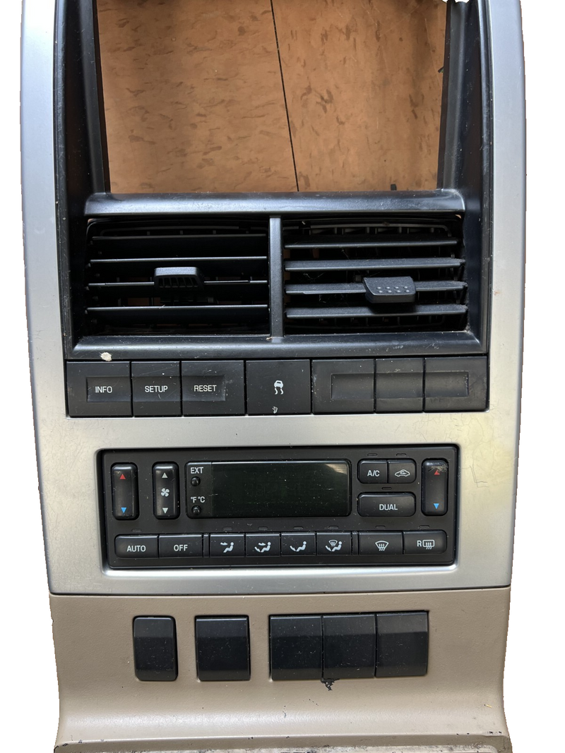 2006-2010 Ford Explorer AC Heater Climate Control Radio Panel Bezel Trim OEM