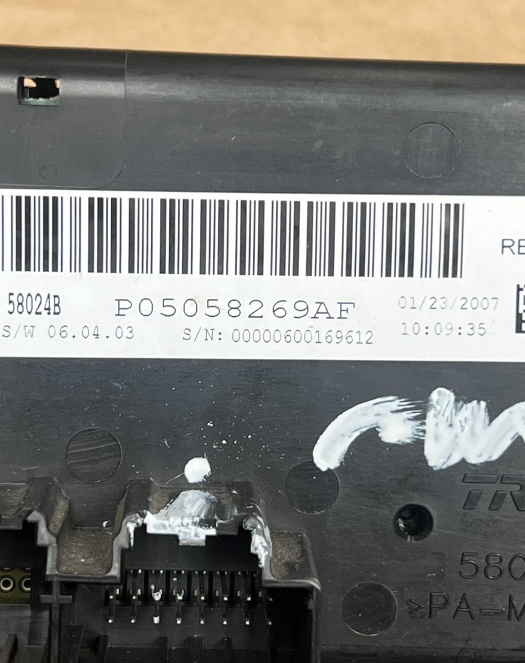 07 2007 Dodge Avenger AC Heater Climate Temperature Control OEM 05058269AF