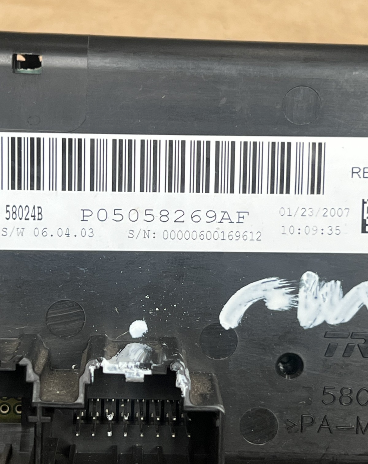 07 2007 Dodge Avenger AC Heater Climate Temperature Control OEM 05058269AF