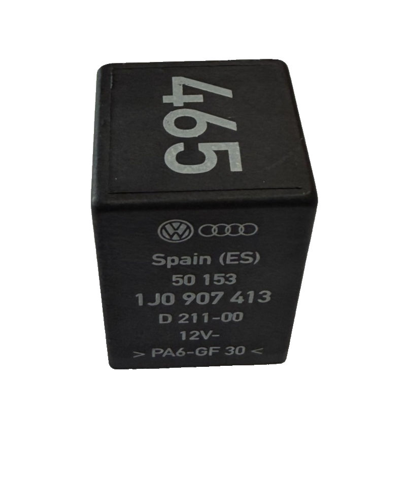 1999-2005 VW Jetta Golf GTI MK4 Beetle Starter Interlock Relay 1J0 907 413