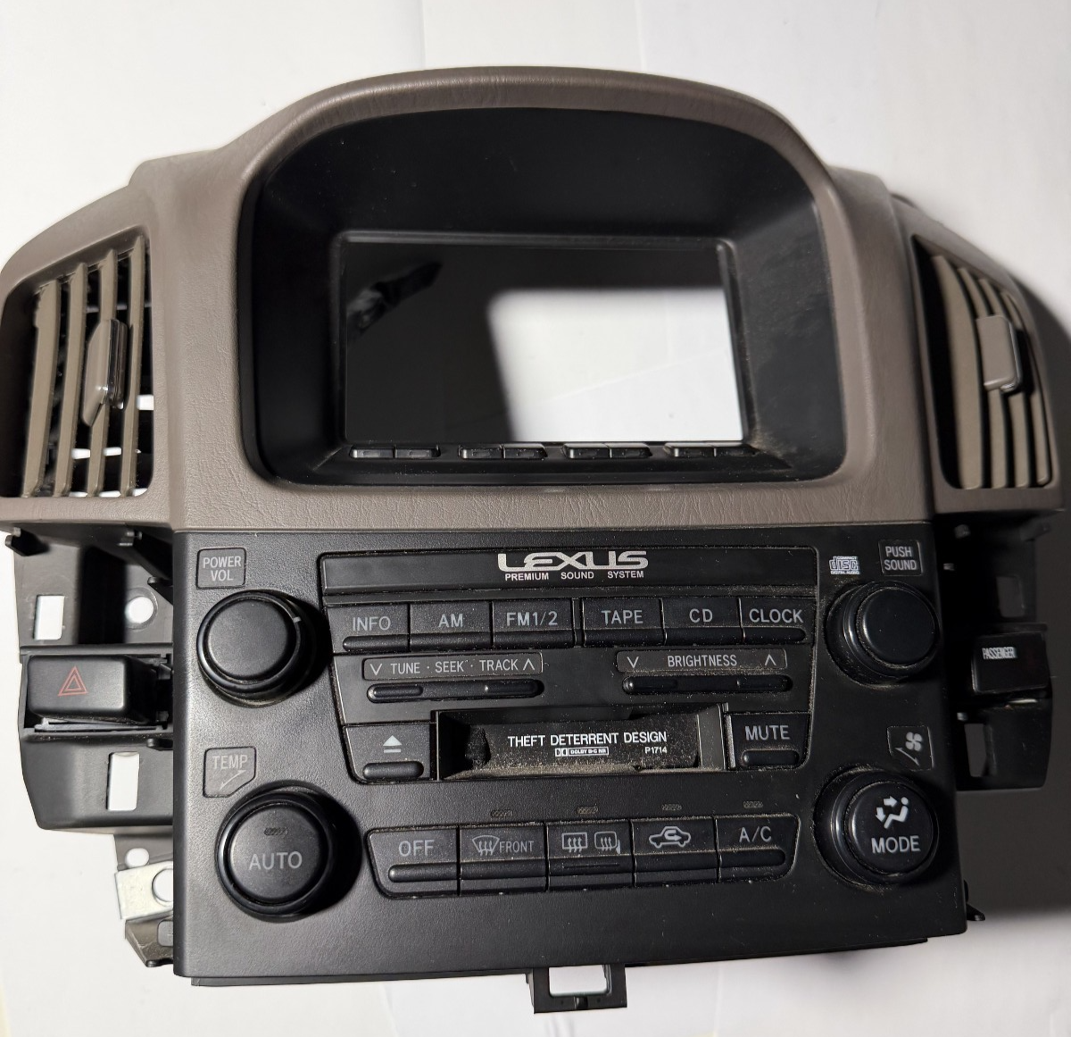 99 00 01 02 03 Lexus RX300 Radio Navigation Screen Monitor 86120 48050
