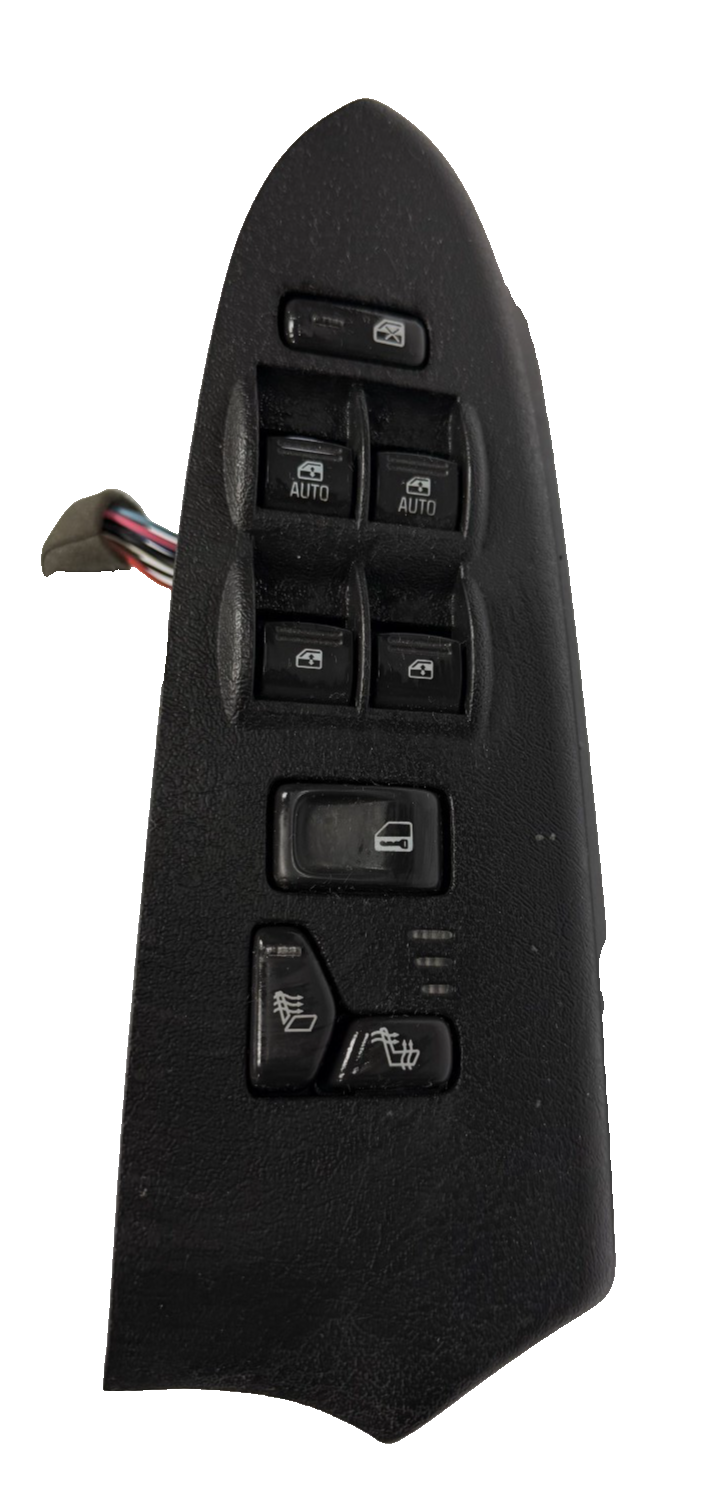 06-09 Chevy Trailblazer Master Driver Power Window Switch Left Side 25867001 by Unbranded