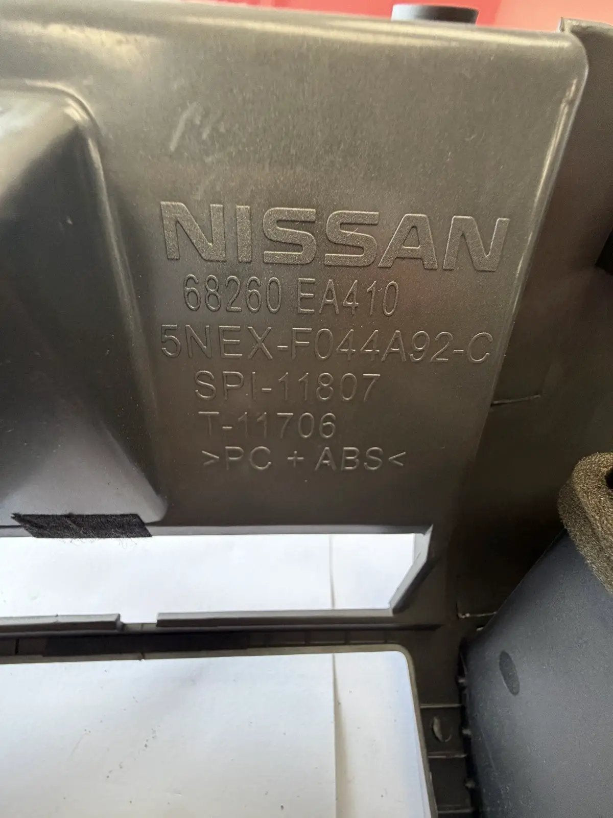2005-2012 Nissan Pathfinder Radio Bezel Climate Control 27500 EA50A, 10302004 by Nissan