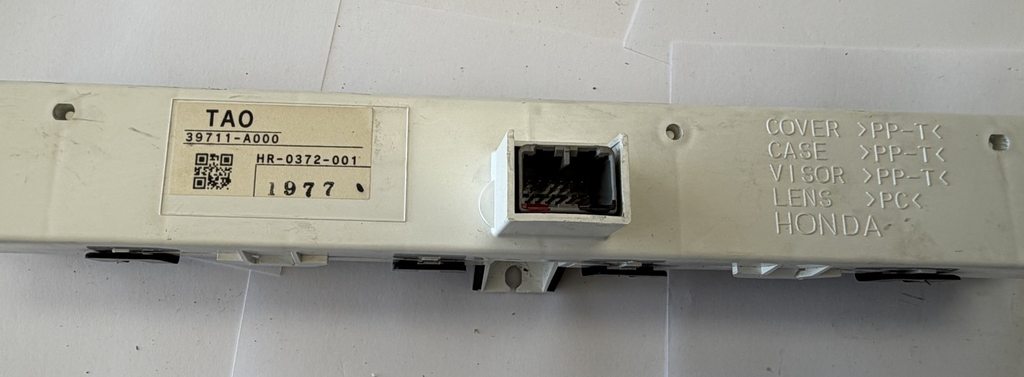 Dash Center Clock AC Control Display 39711 A000 fits 2008 2009 2010 Honda Accord by Honda