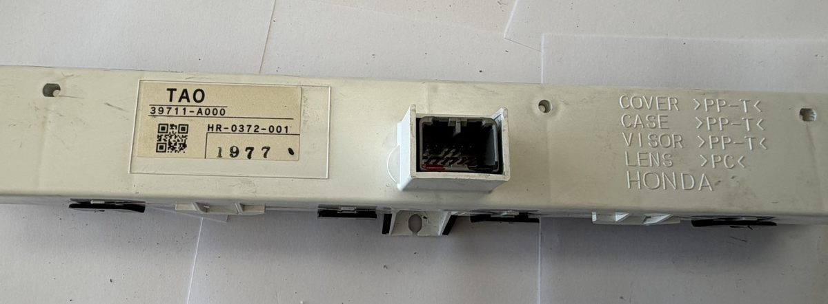 Dash Center Clock AC Control Display 39711 A000 fits 2008 2009 2010 Honda Accord by Honda