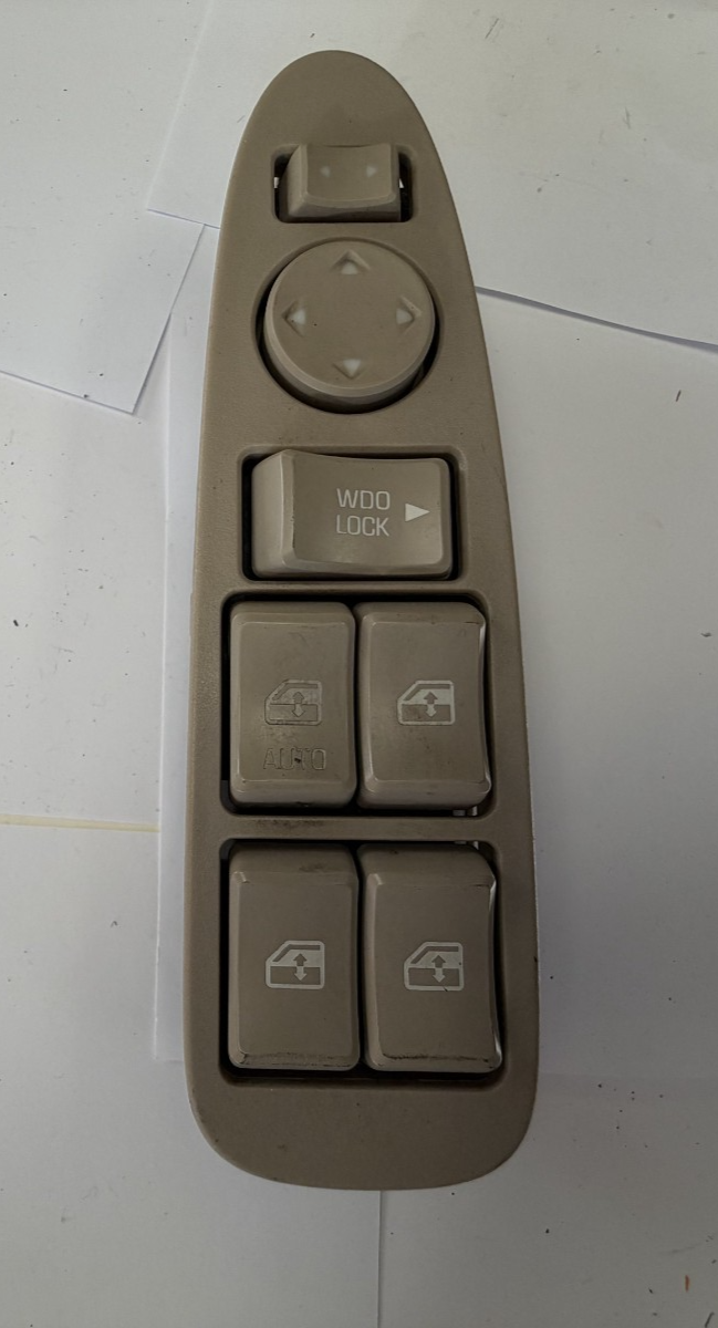 2004-2007 Buick Rendezvous Master Window Switch Left Driver 10339715, 4077R 01 by Unbranded