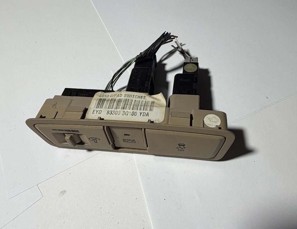 11-14 Hyundai Sonata Dimmer Switch Active ECO Traction Control 93300 3Q100 Tan