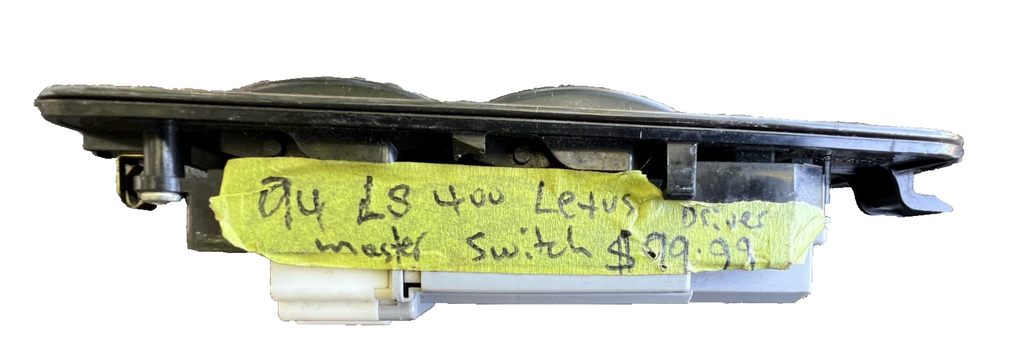 90-94 Lexus LS400 Power Window Master Switch Control Driver Left Side OEM