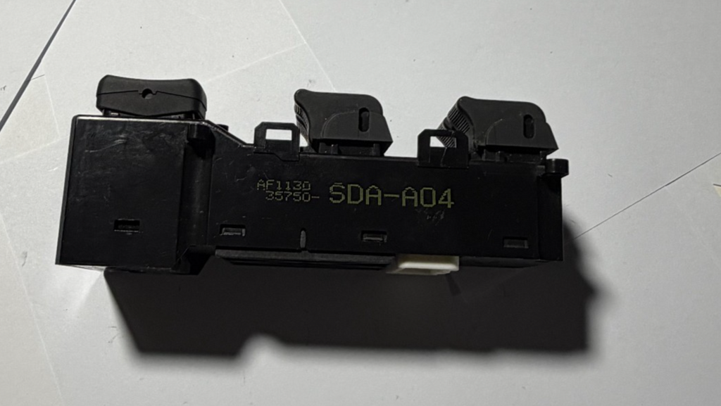 2003-2007 Honda Accord Master Power Window Switch Left LH 35750 SDA A04