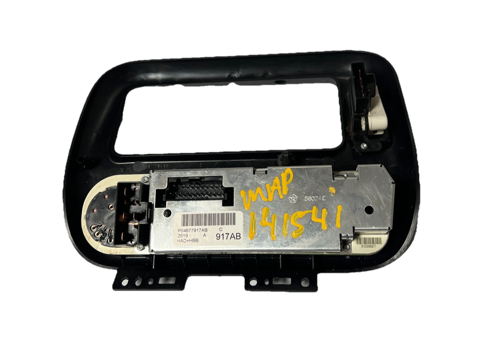 1996-2000 Dodge Caravan AC Climate Radio Control Panel Bezel OEM P04677917AB