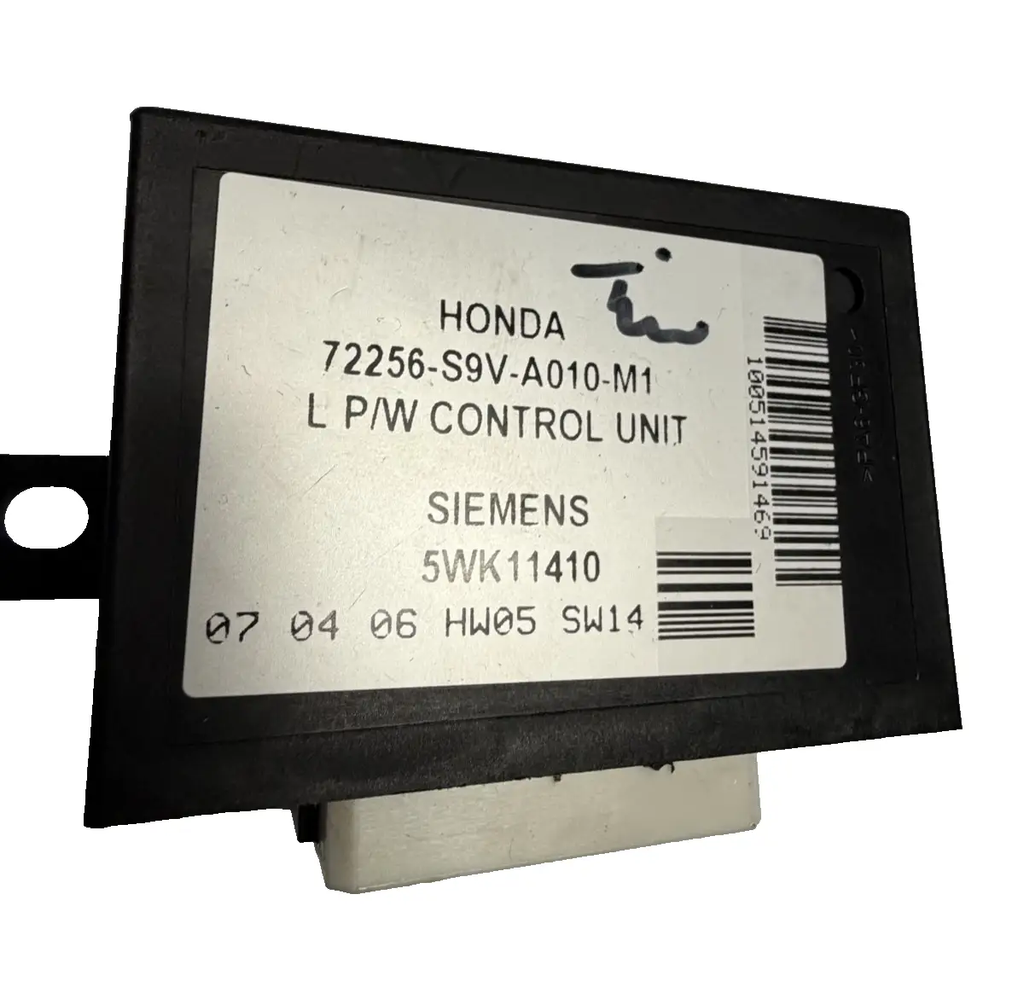 03 04 05 06 07 08 Honda Pilot Window Control Module LH Left 72256 S9V A010 M1 by Honda