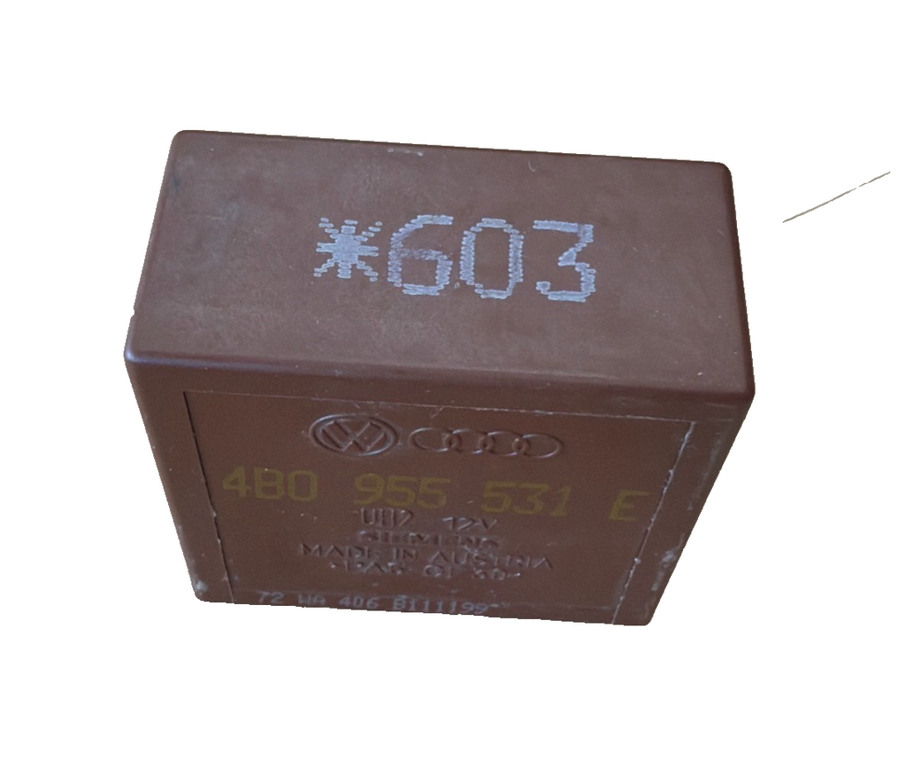 Intermittent Wiper Relay 12V 4B0955531E fits 1998-2001 Volkswagen Beetle