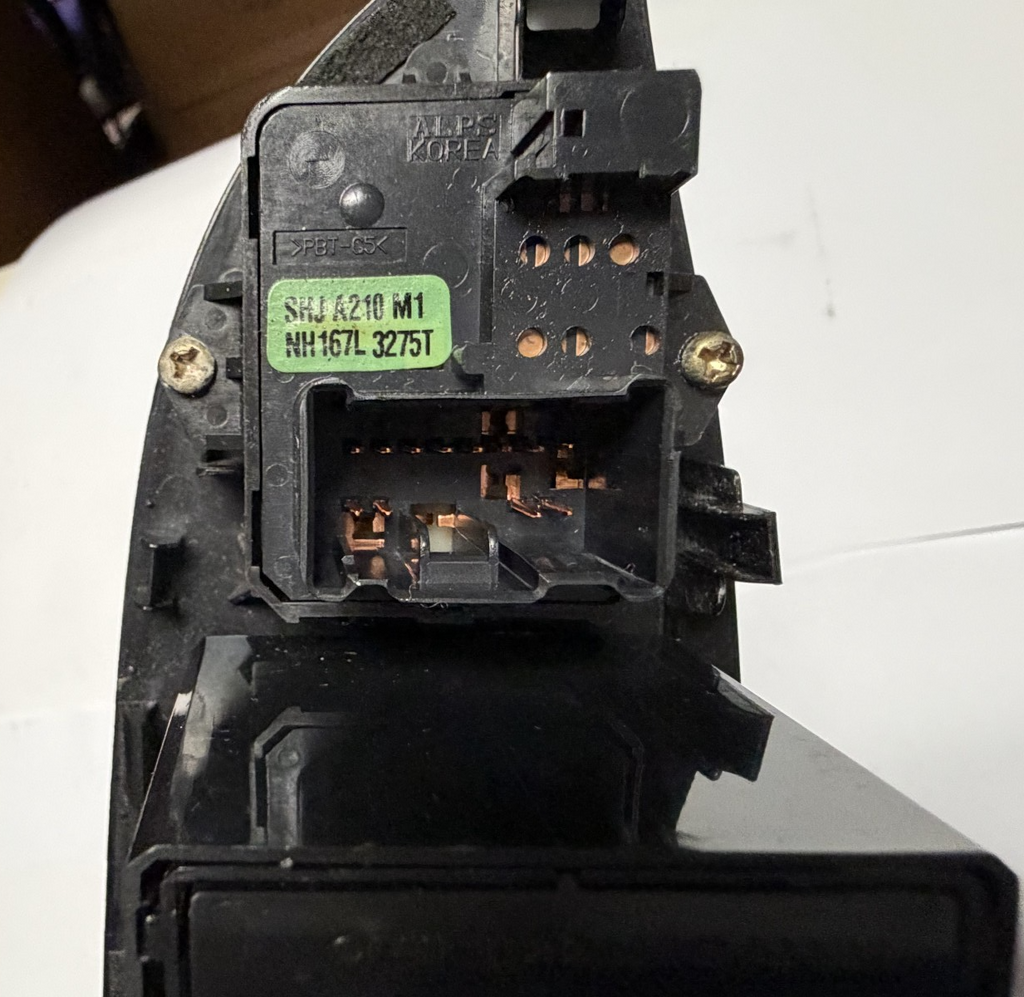05-10 Honda Odyssey Left LH Driver Master Power Window Switch SHJ A210 M1