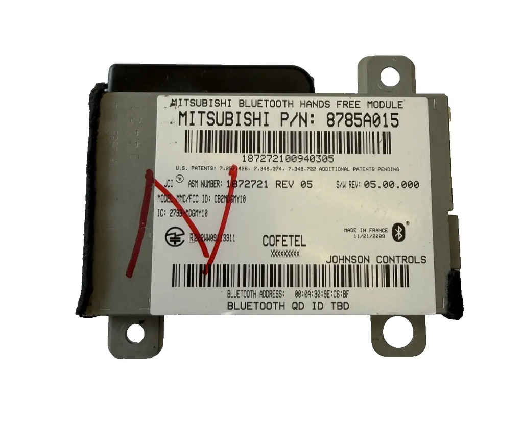 2013-2018 Mitsubishi Outlander Sport Bluetooth Telephone Module 8785A015 by Mitsubishi close up