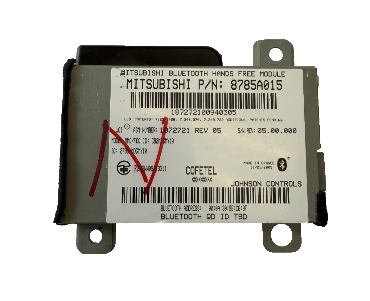 2013-2018 Mitsubishi Outlander Sport Bluetooth Telephone Module 8785A015 by Mitsubishi close up