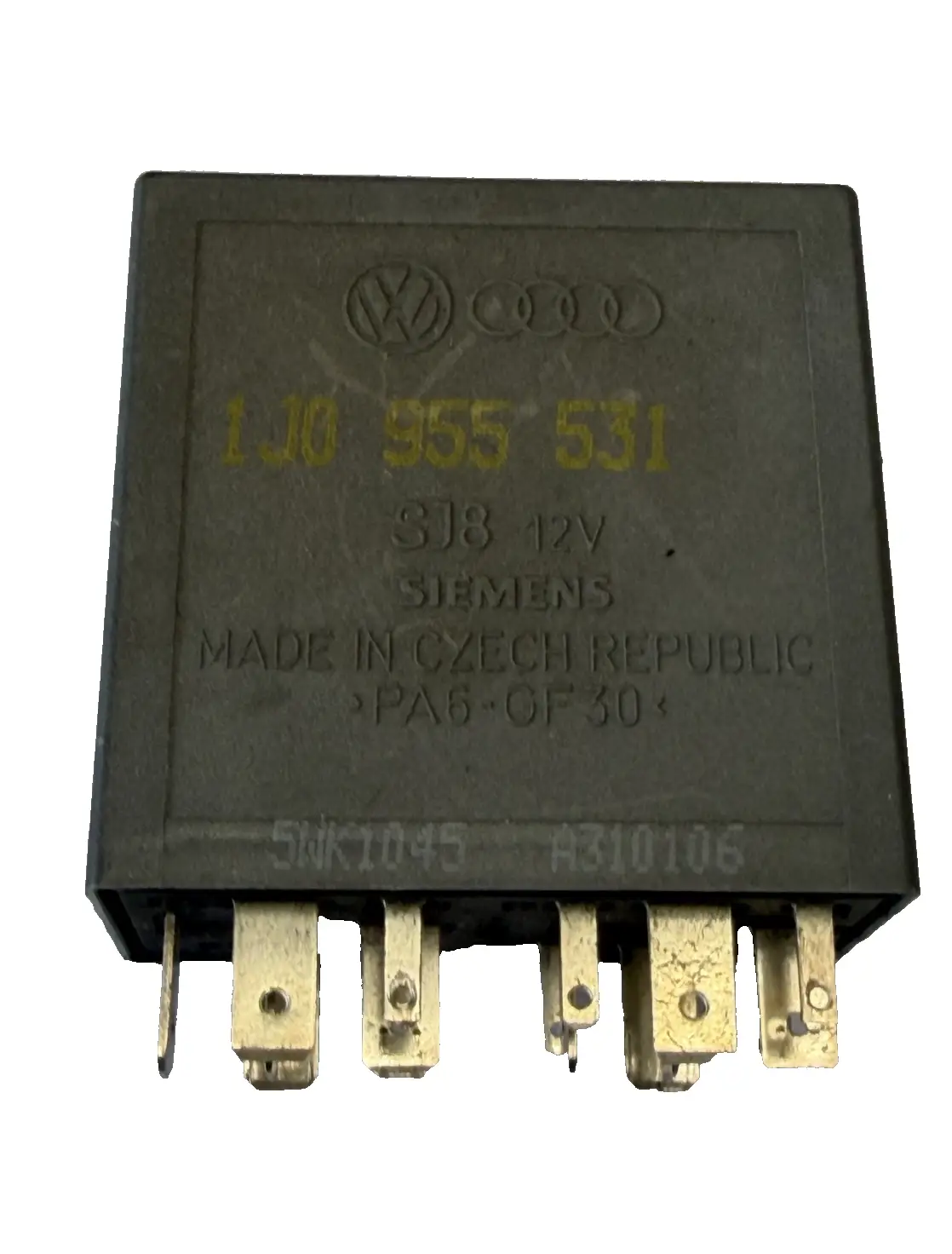 Intermittent Wiper Relay 12V 1J0 955 531 fits VW Audi Porsche MK4 Jetta by Volkswagen