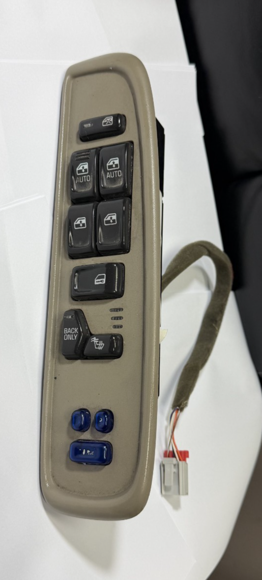 2002-2005 GMC Envoy Master Window Door Switch Front Left Driver 15204724