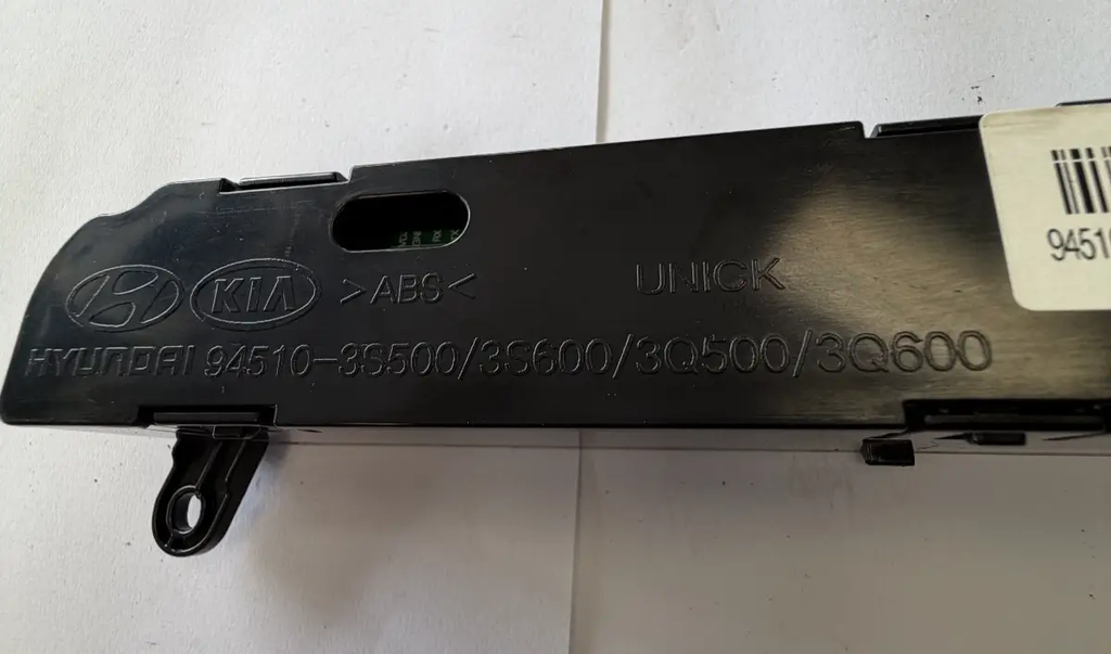 14 2014 Huyndai Sonata Center Dash Digital Clock Display 94510 3Q500 Black by Hyundai