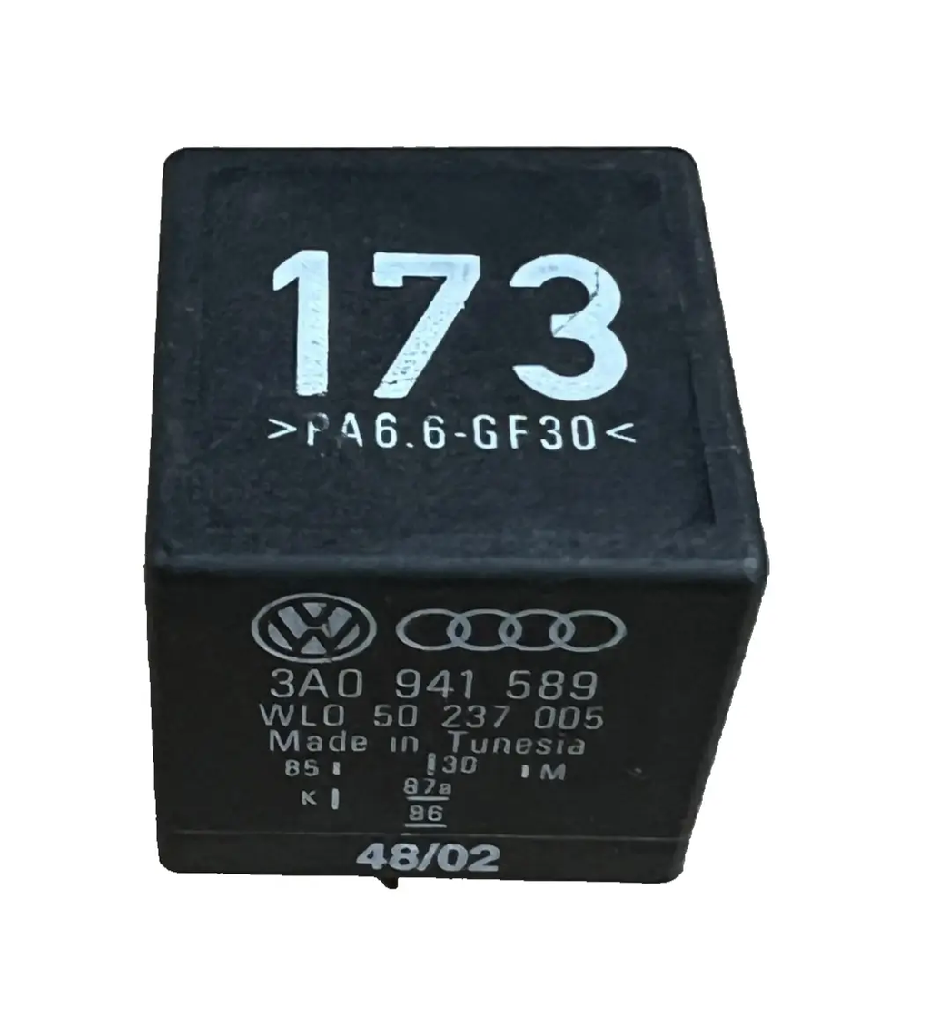 Daytime Running Lights Relay #173 3A0 941 589 fits 1999-2002 Volkswagen Cabrio by Volkswagen