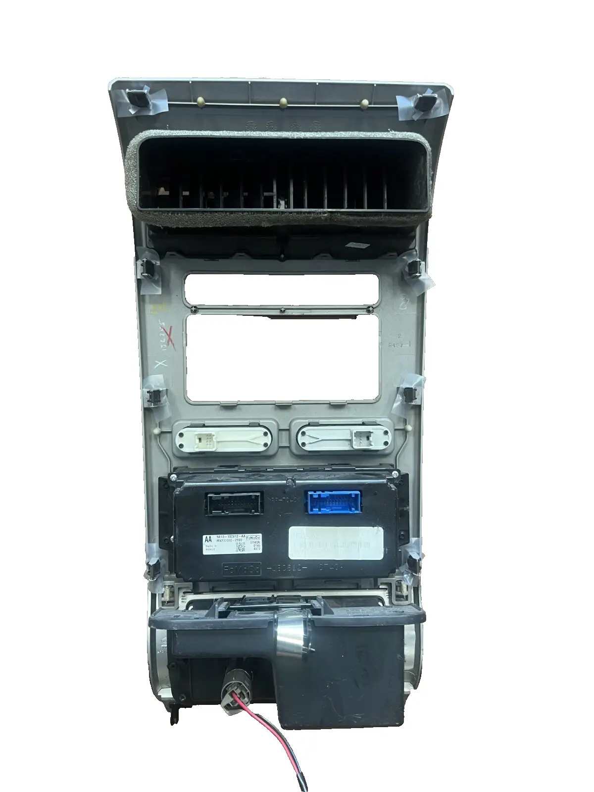2008-2010 Lincoln MKX Temperature Climate Control Radio Bezel 9A13 18C612 AA by Fomoco