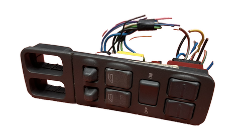 00 2000 Volvo S40 Master Power Window Door Lock Switch Left OEM 860533