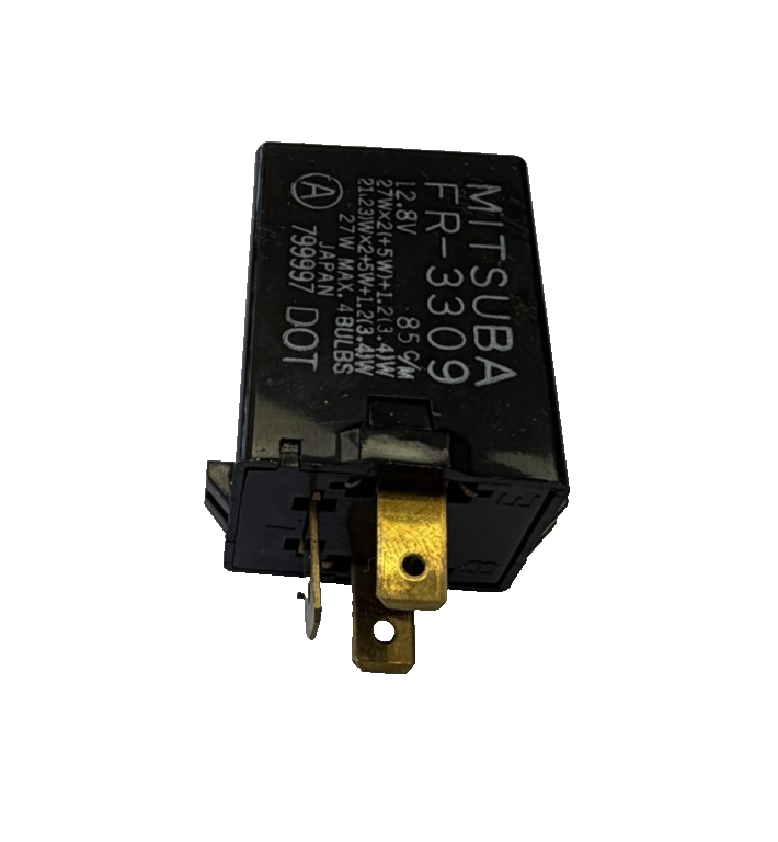 1988-1991 Honda Civic CRX Turn Signal Hazard Relay Flasher FR-3309 Black by Mitsuba