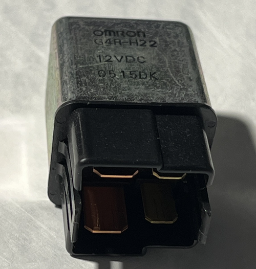Genuine Omron Relay 12VDC G4R H22, 0515DK fits Honda Acura Silver