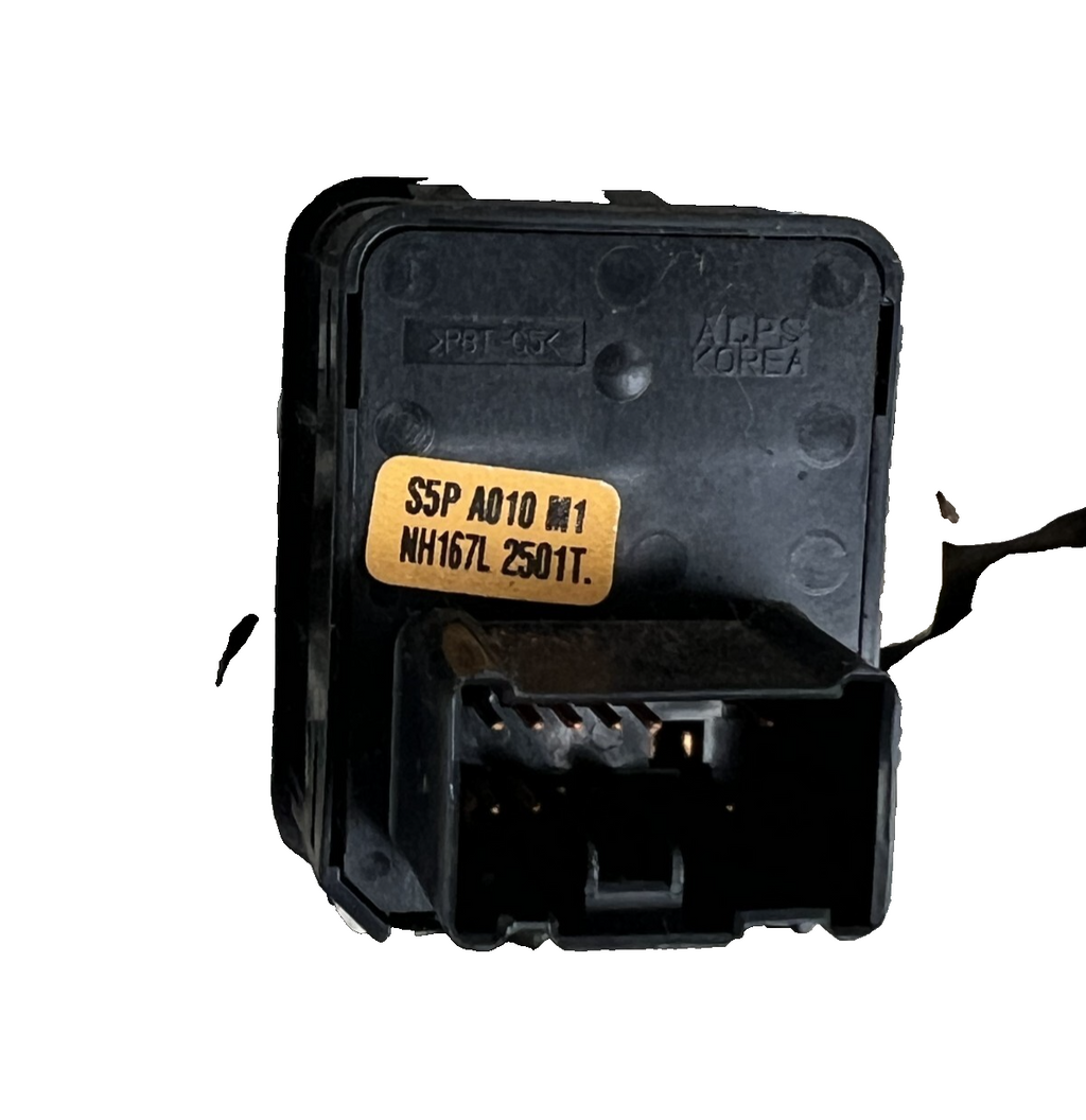01 02 03 04 05 Honda Civic Mirror Control Switch Button S5P-A010-M1 Black