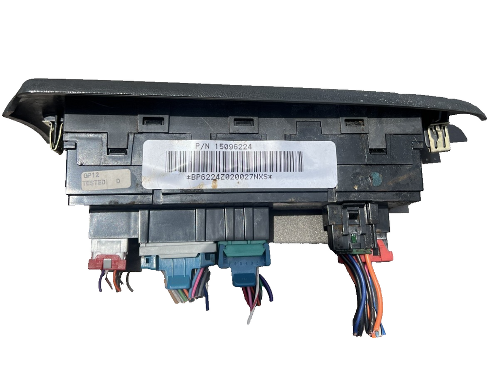 2002-2004 Chevrolet Trailblazer Master Window Switch with Heated Seat 15096224