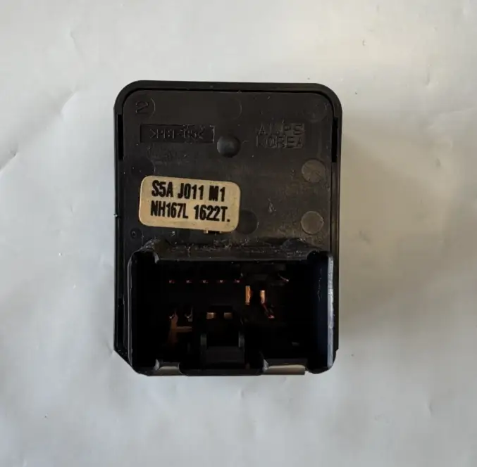 2001-2005 Honda Civic Sedan Dash Mirror Power Control Switch S5A J011 M1 by Alps