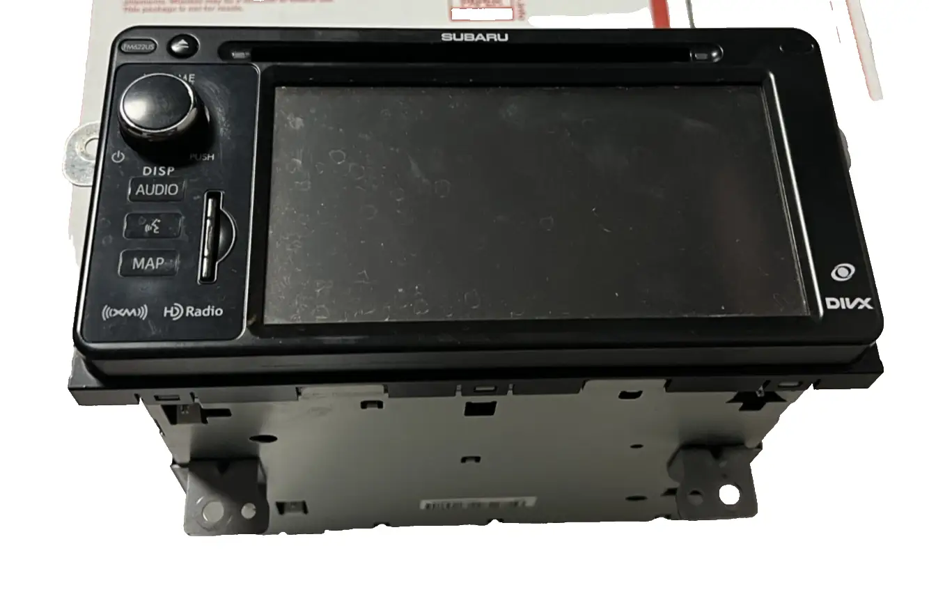 2012-2014 Subaru Impreza XV Crosstrek Navigation Receiver CD Radio Player Screen by Fujitsu