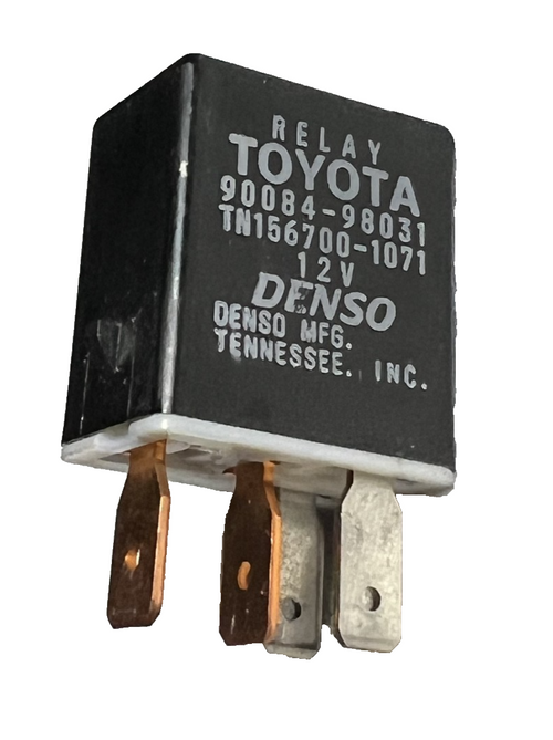 1997-2005 Toyota Camry Denso 4 Pin Relay 90084 98031, TN156700 1071 Black