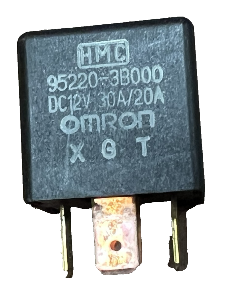 2001 2002 2003 2004 2005 2006 Hyundai Tiburon Relay 12VDC 30A 20A 95220 3B000
