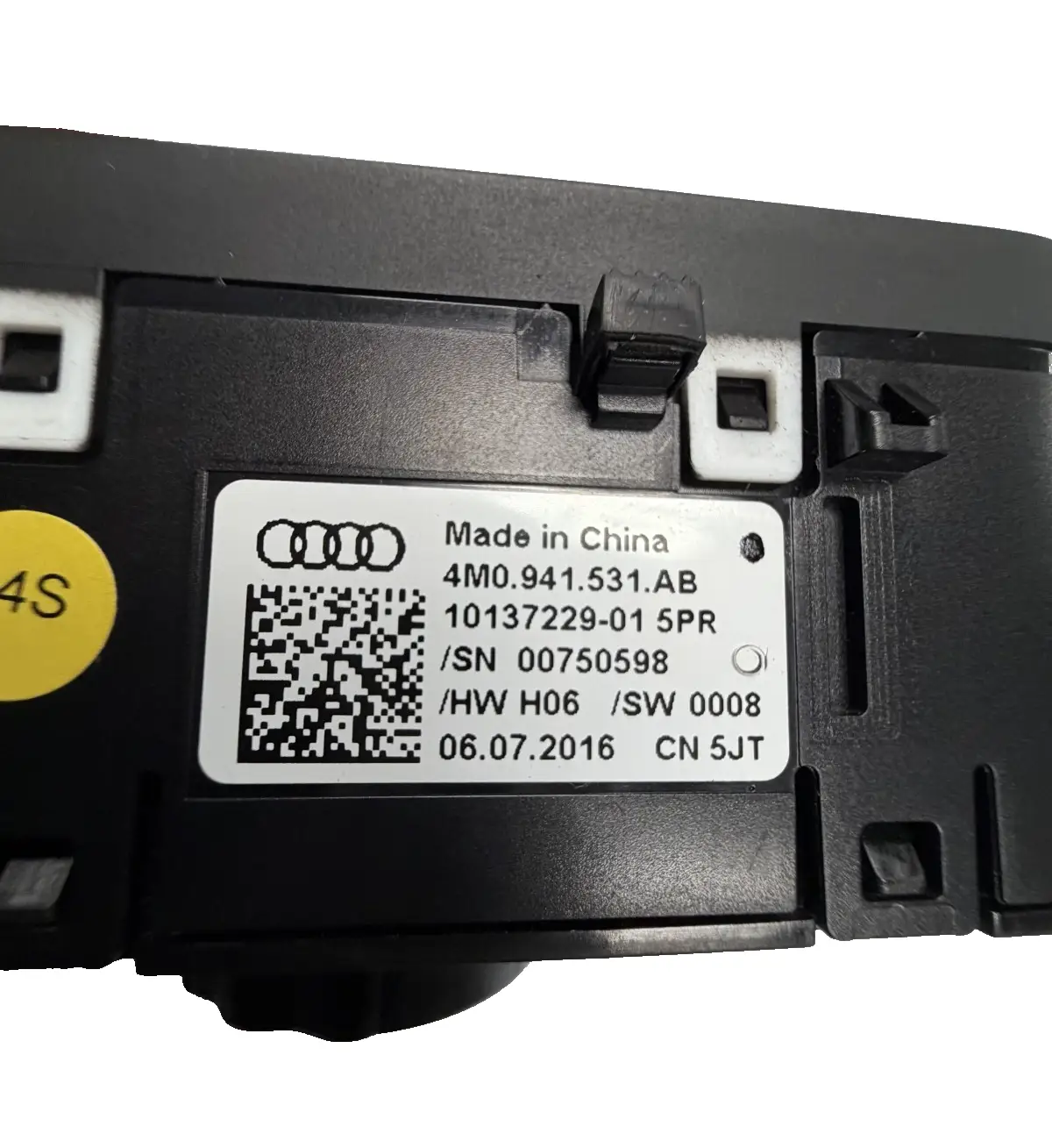2017-2021 Audi A5 Headlight Fog Light Switch 4M0 941 531 AB, 10137229-01 5PR by Audi