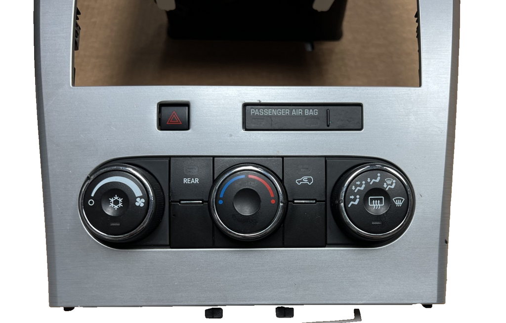 2007-2012 GMC Acadia AC Heater Temperature Climate Control Bezel OEM 20917131