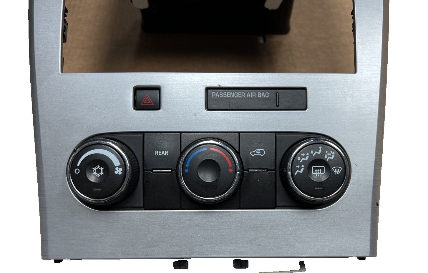 2007-2012 GMC Acadia AC Heater Temperature Climate Control Bezel OEM 20917131