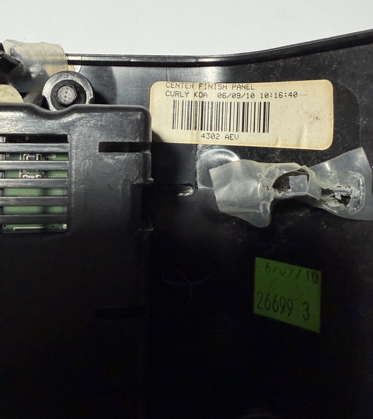 2007-2014 Ford Expedition AC Climate Control Radio Trim Bezel 8P0M63983
